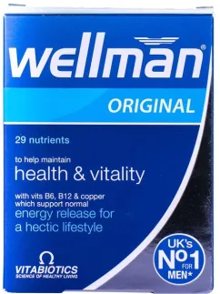 Комплекс Vitabiotics Велмен Ориджинал таблетки №30 (5021265248476)