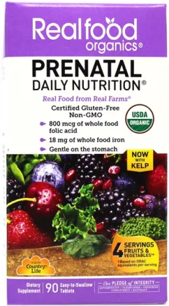 Вітамінно-мінеральний комплекс Country Life Prental Daily Nutrition 90 таблеток (015794091158)