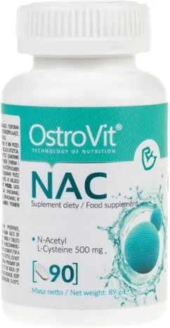 Вітаміни OstroVit NAC 90 таблеток (5902232611984)