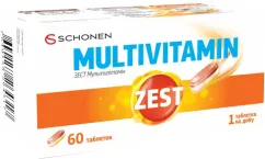 Мультивитамин Zest таблетки №60 (7640158264317)