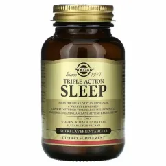 Формула для сну потрійної дії (Triple Action Sleep) Solgar 30 таблеток