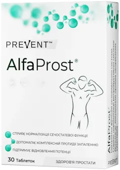 Комплекс PREVENT AlfaProst для здоровья простаты №30 (7640162329095)