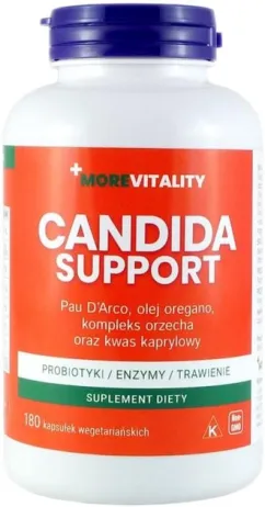 Добавка пищевая Now Foods Candida Support 90 капсул Morevitality (5903726880046)