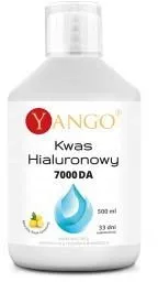 Харчова добавка Yango Hyaluronic Acid 7000 DA 500 мл (5907483417224)