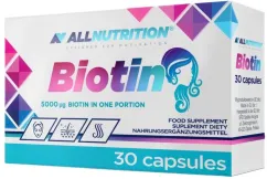 Биотин Allnutrition Biotyn 5 мг 30 капсул (ALL200)