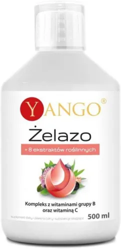 Пищевая добавка Yango Iron + 8 растительных экстрактов 500 мл (5904194062026)