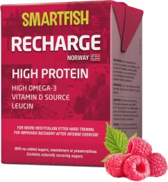 Напій-смузі Smartfish Recharge High Protein для відновлення м'язів з великим вмістом протеїну  200 мл (7070602000923)