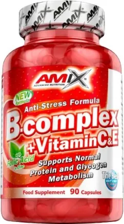Витамины Amix Advanced Nutrition B-Complex Vitamin C&E 90 к (8594159533509)