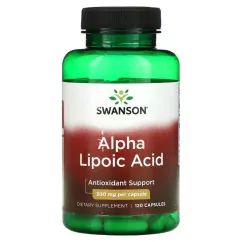Альфа-липоевая кислота Swanson Alpha Lipoic Acid 300 мг 60 капсул (SWU136)