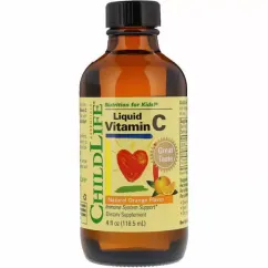 Вітаміни ChildLife С для Дітей Смак апельсину Liquid Vitamin C 1 185 мл (608274102002)