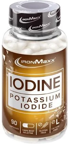 Мінерали IronMaxx Iodine 90 капсул (4260196291019)
