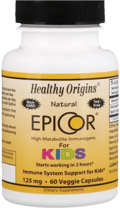 Комплекс Healthy Origins EpiCor природний захист імунітету 125 мг 60 гелевих капсул (603573577735)
