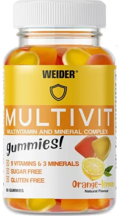 Витамины Weider Multivit 80 жевательных таблеток (8414192309827)