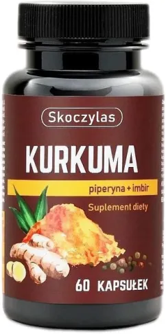 Пищевая добавка Skoczylas Куркума 60 капсул (5903631208454)
