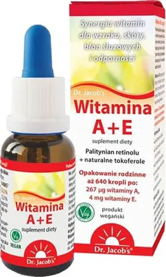 Витамин А+Е Dr. Jacob's 20 мл 640 капель (DJ902)