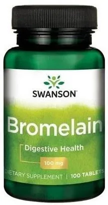 Пищевая добавка Swanson бромелайн 100 мг 100 таблеток (87614117409)