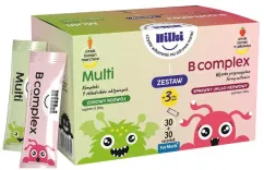 Пищевая добавка Hilki Multi B Complex 30 пакетиков Набор для детей (5903148621890)