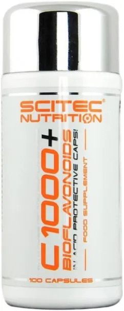 Вітаміни Scitec Nutrition Vit С1000 + Bioflavonoid 100 капсул (5999100029330)