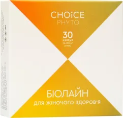 Жіночий комплекс Choice Біолайн 400 мг 30 капсул (99100004101)