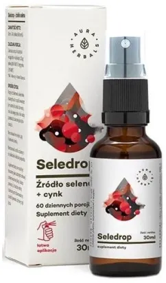 Пищевая добавка Aura Herbals Seledrop 30 мл для проблем со щитовидной железой (5902479610771)