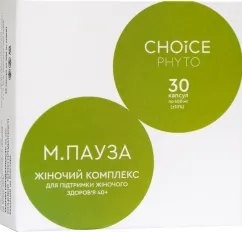 Жіночий комплекс Choice М. Пауза 400 мг 30 капсул (99100016101)