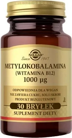 Вітаміни Solgar Methylcobalamin B12 1000 MCG 30 T (33984019508)