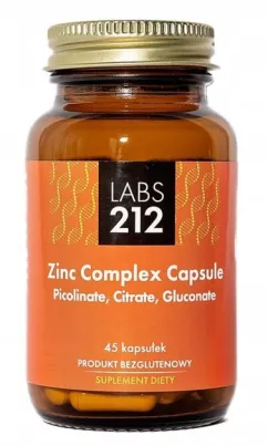 Пищевая добавка LABS212 Zinc Complex Capsule 15 мг 45 капсул (5903943955152)