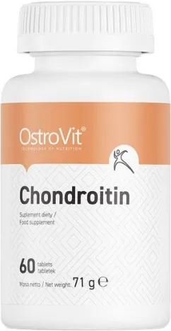 Для суглобів і зв'язок OstroVit Chondroitin 60 таблеток (5902232619171)