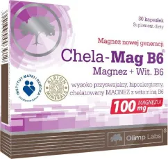 Пищевая добавка Olimp Labs Chela-Mag B6 30 капсул (5901330003912)