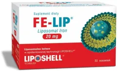 Пищевая добавка Ascolip Липосомальное железо 20 мг FE-LIP 30 саше (5903938555107)