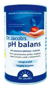 Пищевая добавка Щелочной порошок Dr Jacobs Ph Balance 300 г (4041246501674)