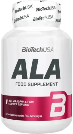 Вітаміни Biotech Alpha Lipoic Acid 50 капсул (5999076251118)