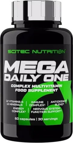 Вітаміни Scitec Nutrition Mega Daily One Plus 60 капсул (5999100000346)