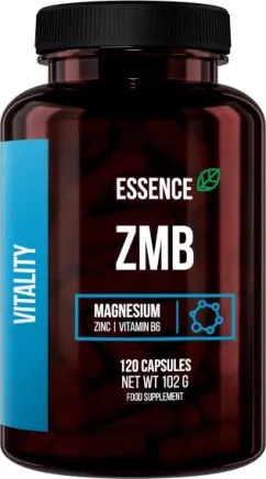 Цинк Магний Витамин B6 Essence ZMB 120 капсул (5902811814096)