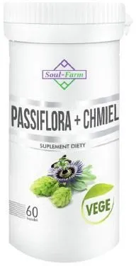 Пищевая добавка Soul Farm Пассифлора + Хмель 60 капсул (5902706732436)