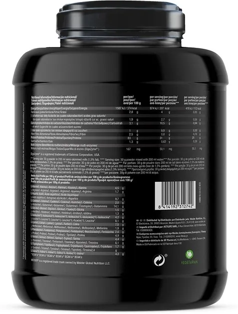 Протеїн Weider Whey Isolate 100 Cfm Шоколадний фондан 2 кг (8414192312742) - фото №2
