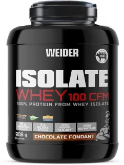 Протеин Weider Whey Isolate 100 Cfm Шоколадный фондан 908 г (8414192313237)
