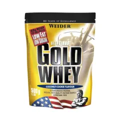 Протеїн Weider Whey Gold 500г Смак Кокосове Печиво