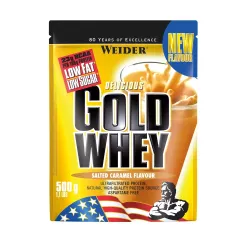 Протеїн Weider Whey Gold 500 g /16 servings/ Salted Caramel 500 г - фото №3