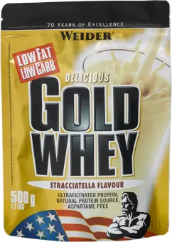 Протеин Weider Gold Whey, 500 грамм Страчателла