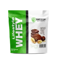 Протеїн Swedish Supplements Lifestyle Whey 1 кг Chocolate peanut butter (7350069380999)