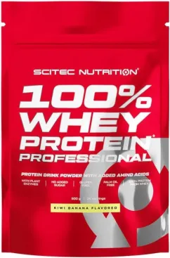 Протеин Scitec Nutrition 100% Whey Protein Prof 500 г Kiwi-Banana (5999100021907)