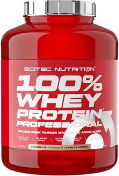 Протеїн Scitec Nutrition 100% Whey Protein Prof 2350 р Chocolate Cookie Cream (5999100021563)