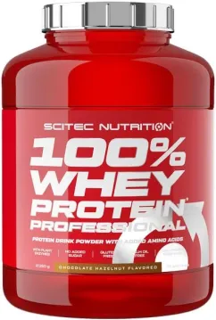 Протеин Scitec Nutrition 100% Whey Protein Prof 2350 г Chocolate Hazelnuts (5999100021532)