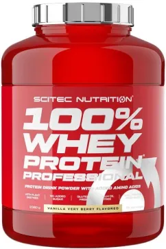 Протеин Scitec Nutrition 100% Whey Protein Prof 2350 г Vanilla Very Berry (5999100021617)