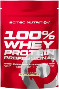 Протеин Scitec Nutrition 100% Whey Protein Prof 500 г Vanilla (5999100021822)