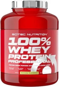 Протеин Scitec Nutrition 100% Whey Protein Prof 2350 г Banana (5999100021570)