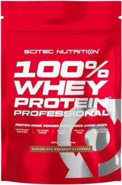 Протеин Scitec Nutrition 100% Whey Protein Prof 500 г Chocolate-Coconut (5999100021877)