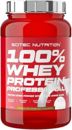 Протеин Scitec Nutrition 100% Whey Protein Prof 920 г Chocolate-Hazelnuts (5999100021693)