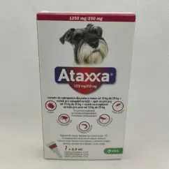 Краплі KRKA Атакса для собак від 10 до 25 кг, 2.5 мл №1 (5909991257224)